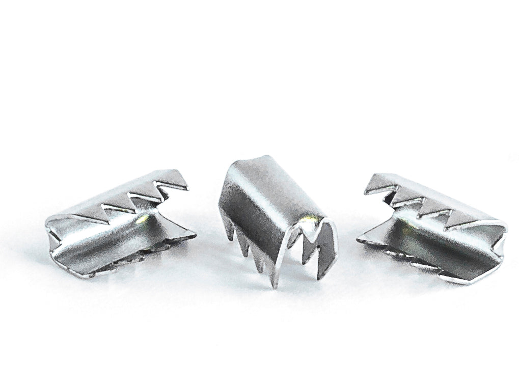 Klammer für die Verbindung von Kordeln