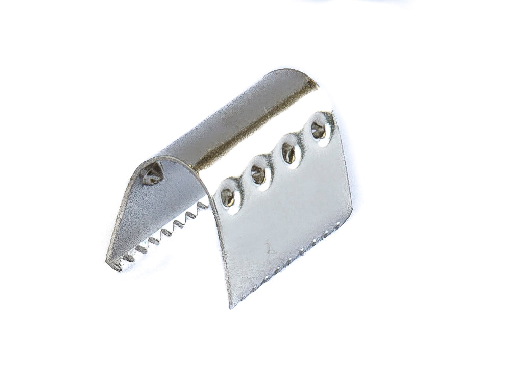 Klammer aus Edelstahl für Kordeln